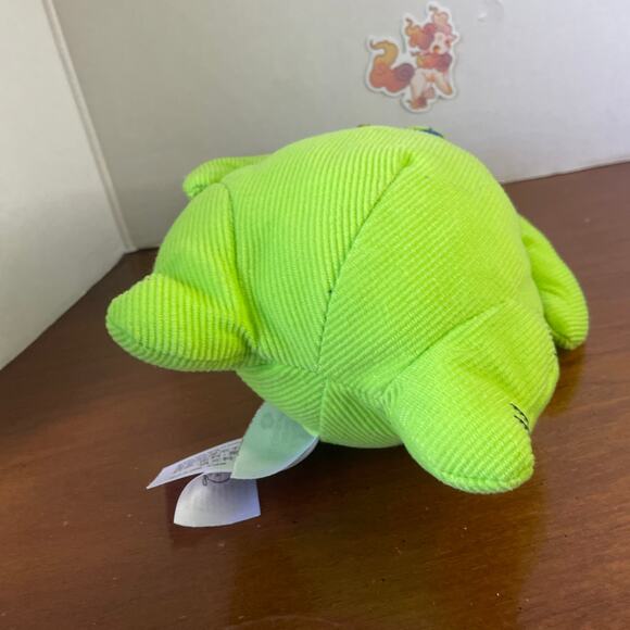 Disney Oogie Boogie Bright Green Nightmare Before Christmas Stuffed Plush Worm - Picture 9 of 11